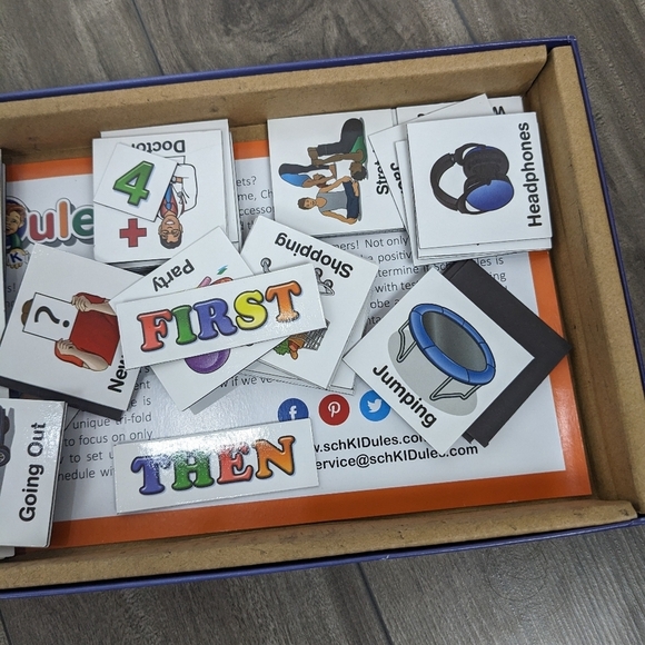 SchKIDules Visual Schedule Magnets - Picture 7 of 11